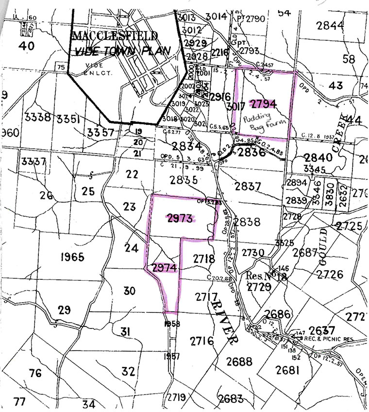 Sabey properties, including Pudding Bag Farm