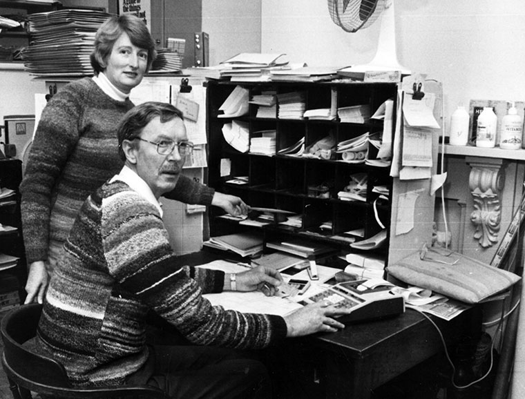 Post Office 1984 Wendy & Ian Springbett