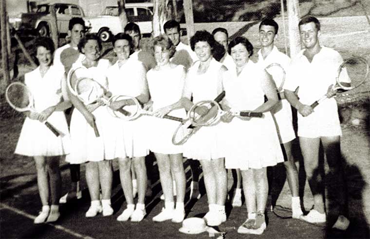 Macclesfield Tennis Club 1961