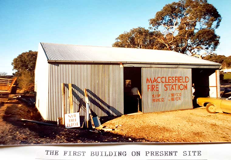 First building on present site